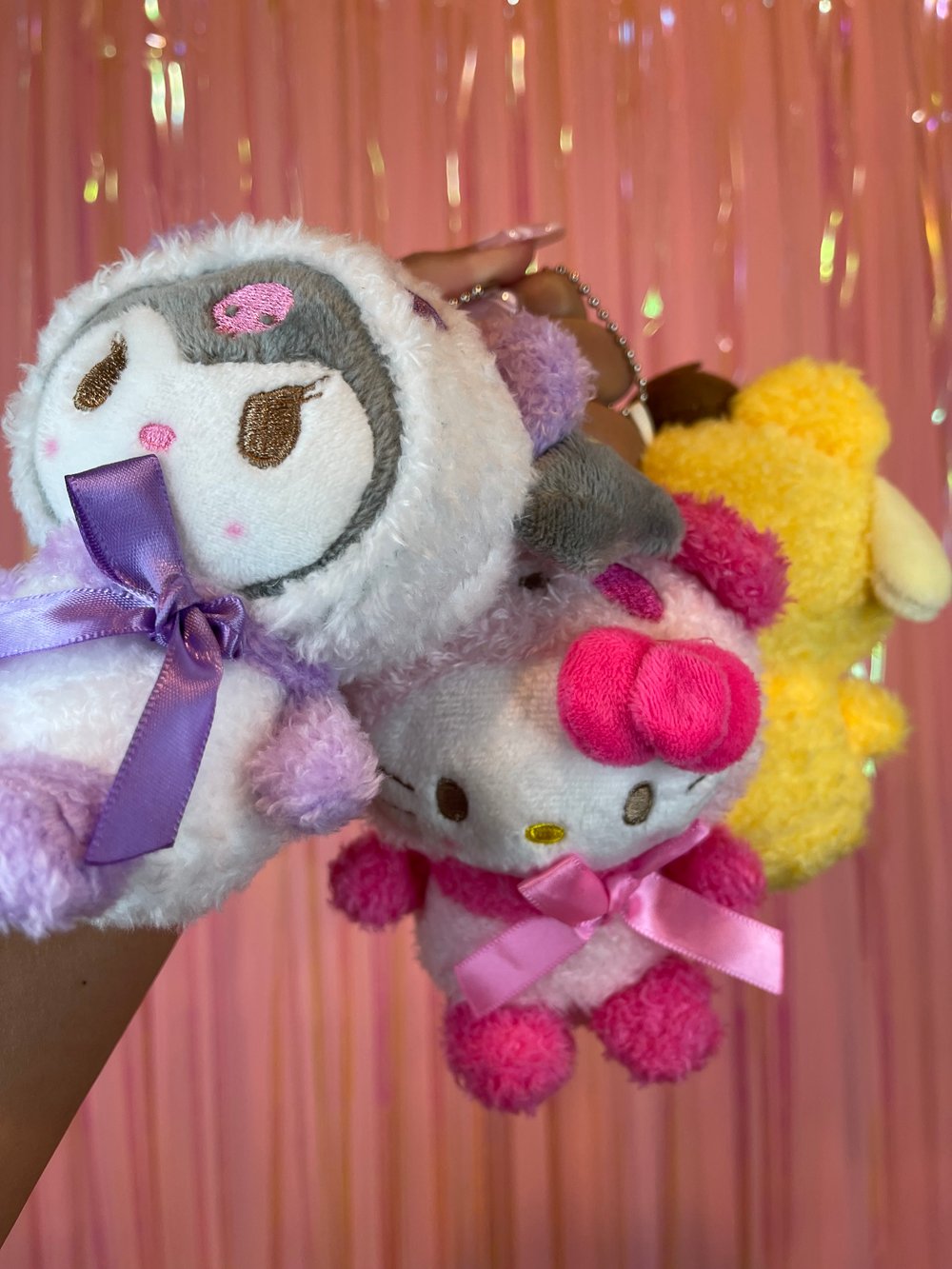 Hello Kitty Plush Keychain 