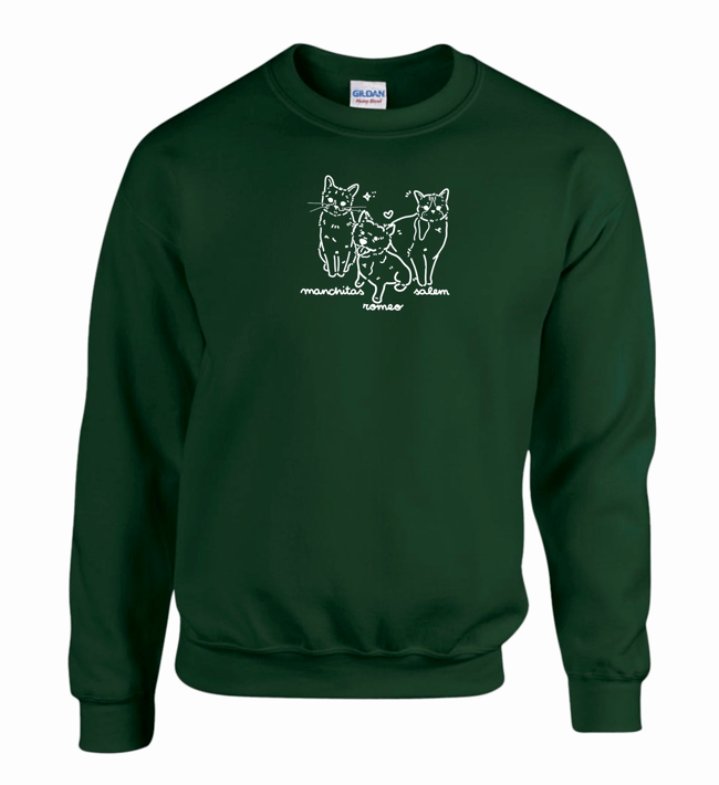 Sudadera Verde Personalizada