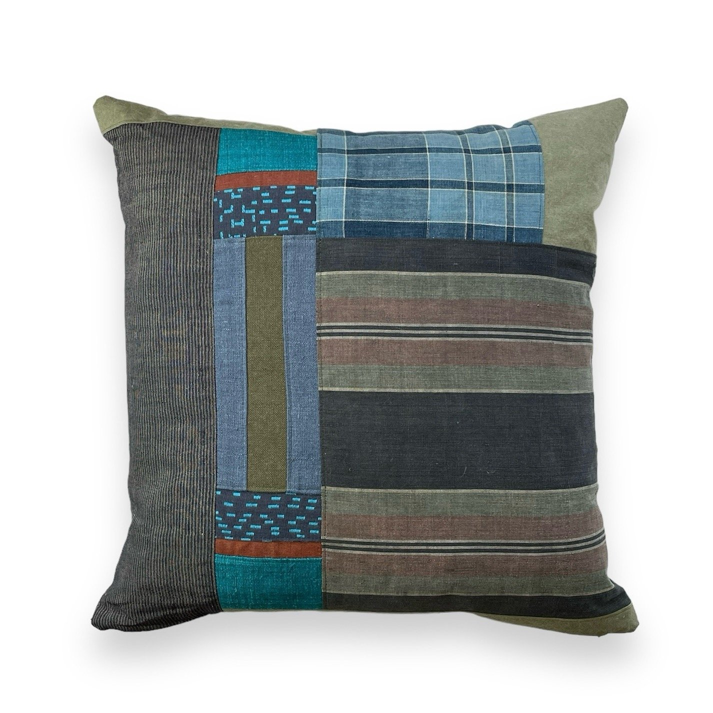 HINOKI FOREST COLLAGE PILLOW - MEDIUM #1 | Den & Delve Shop