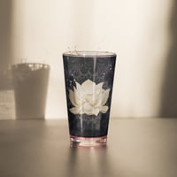 Image 1 of Galaxy Lotus Shaker Pint Glass