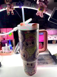 Image 2 of Big  40oz size STANLEY LABUBU TUMBLER 