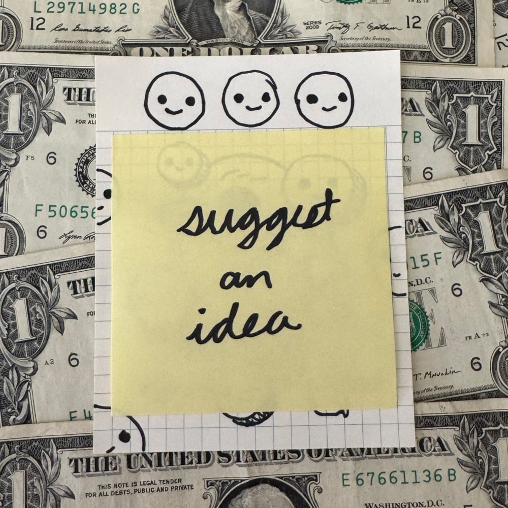 Image of Suggest an Idea! 