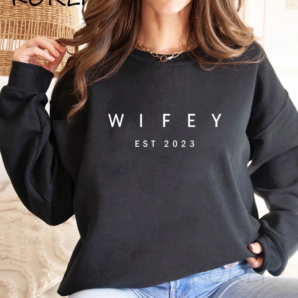 Image of 'WIFEY' EST 2023 (more colours) 