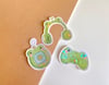 Froggy Gaming Holographic Sticker Set