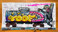 Image 3 of Letting off steam Tube map Triptych  ( 3 Maps) 