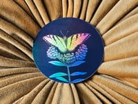 Image 1 of "Tiger Swallowtail & Milkweed" Sticker