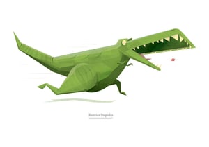 Image of Accurate Scientific Dinosaur Print