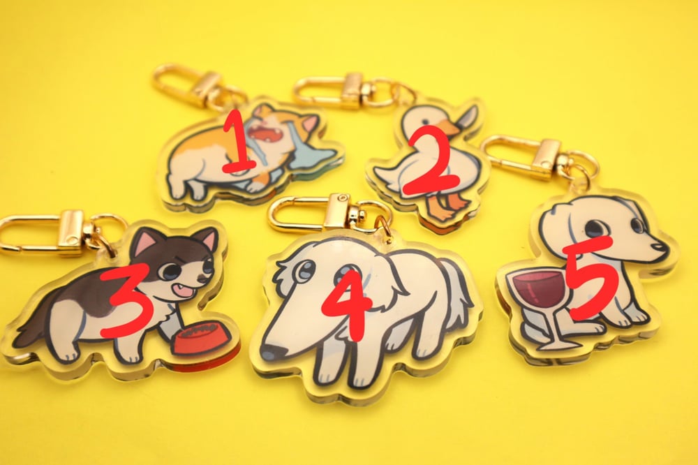 MEME ANIMALS ACRYLIC CHARM VOLUME 4