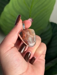 Image 2 of LAGUNA LACE AGATE PENDANT WITH CHAIN S (.925 SS)