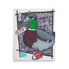“MF Duck” matte fine art print