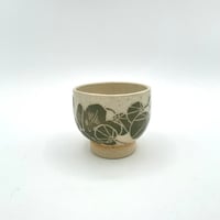 Image 3 of mini bowl, celadon nasturtium