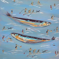 Image 1 of Beached Sardines Print