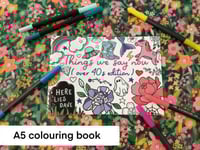 Image 1 of Things we say now A5 colouring book