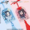 NAN MAN SHE OFFICIAL ACRYLIC AMULET PENDANT WITH TASSEL WEI YING LAN ZHAN 