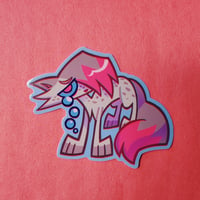 EMO ASHFUR 3" Vinyl Sticker