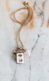 Dachshund charm necklace 