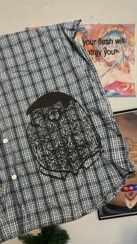 Image 2 of WERM button up #3 