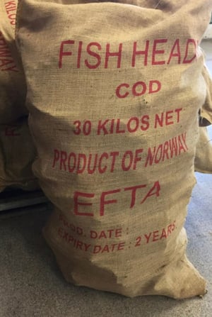 COD HEAD - 30KG BAG