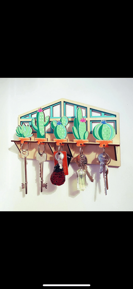 Image of Cactus Key Holder