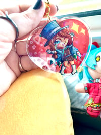 Image 5 of Ace Attorney AA Miles and Phoenix 3 Inches Holographic Charm