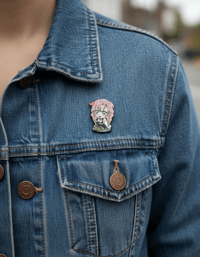 Image 3 of Love Hashira Enamel Pin