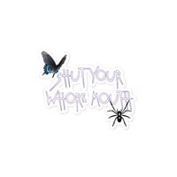 Image 4 of Bubble-free stickers (SHUT YOUR WHORE MOUTH)