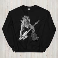 Hair Flip Unisex Crew Neck Sweatshirt | Gildan 18000