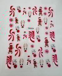 Image 1 of Gingerbread/candy stickers 