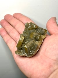 Image 7 of Yellow Barite On Fluorite Specimen | Jiangxi China #2769