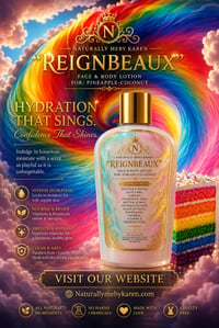 Image 1 of “REIGNBEAUX” FACE & BODY LOTION FO: PINEAPPLE-COCONUT