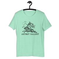 Image 6 of Artbot Horse Fly Printed in Black Unisex t-shirt