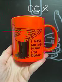 Image 2 of *MISPRINT* Orange No Idea Mug #1