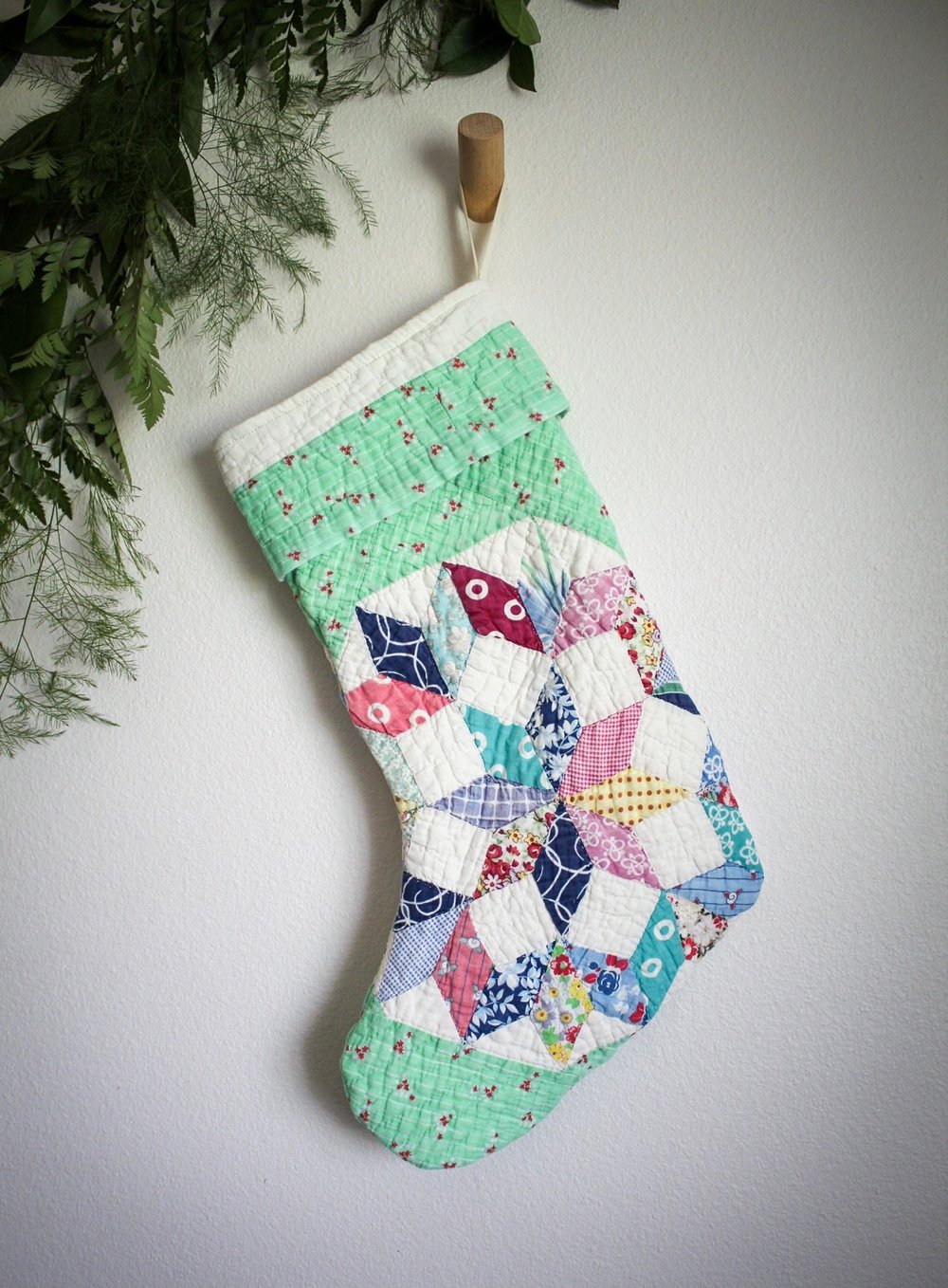 Image of Eight Point Star Stocking 