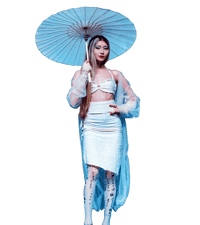Image 1 of spirit set// kimono + top + skirt 