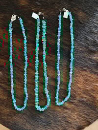 Image 1 of Turquoise Nugget Necklace 