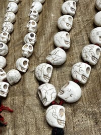 Image 4 of Howlite Stone Skull Beads 