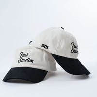 Image 1 of Off white corduroy cap