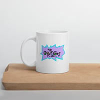 Image 1 of 90s No Grudges White glossy mug