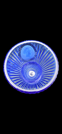 Image 12 of 3 Piece Avon Fostoria Cobalt George & Martha Washington