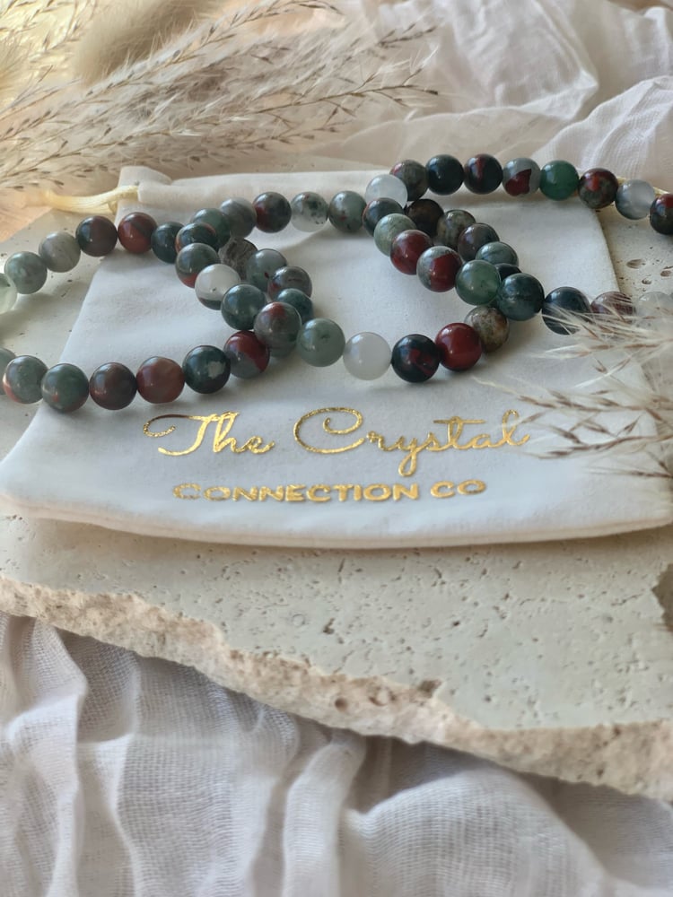 Image of African Bloodstone Bracelets