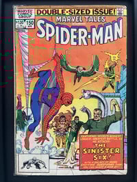 Image 2 of Spider-Man, framed complete vintage Marvel comic, No 150 April 1983