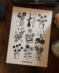 Image 1 of Flowers are for everyone - A4
