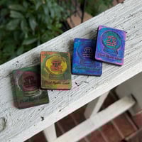 Image 3 of Wood Tarot Card/Hand Painted