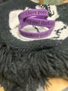 Gothybird silicone bracelet