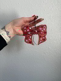 {Butt Naked Scented} Heart Bow Freshie