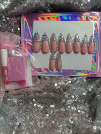 Image 3 of  Baddies on a budget Flawless press on nails No matter what length same price