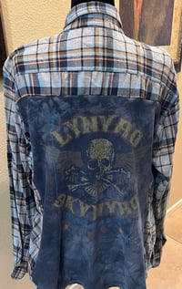 Vintage Blue/Orange Flannel Shirt Lynyrd Skynyrd