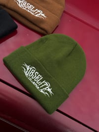 Image 3 of OBSELITE Embroidered Beanies