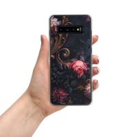 Image 6 of Baroque Style Gothic Inspired Rose Oil Painting Clear Case for Samsung®