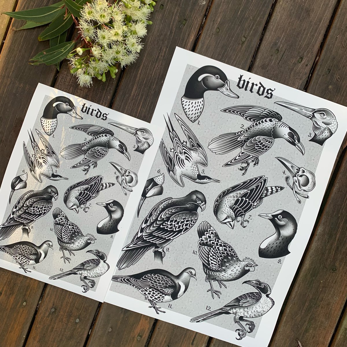 BIRDS - print A3